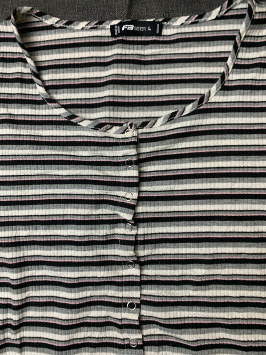 Striped Crop Top