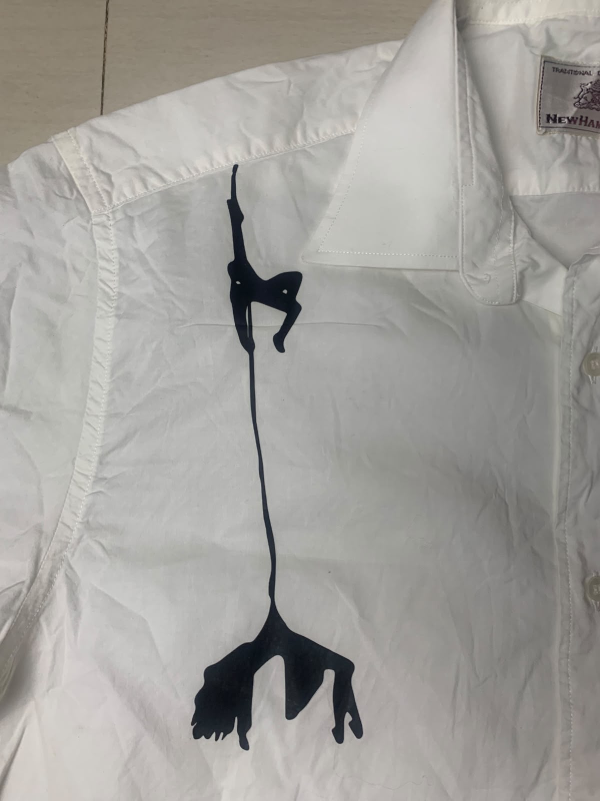 Spider Boxy Button Up