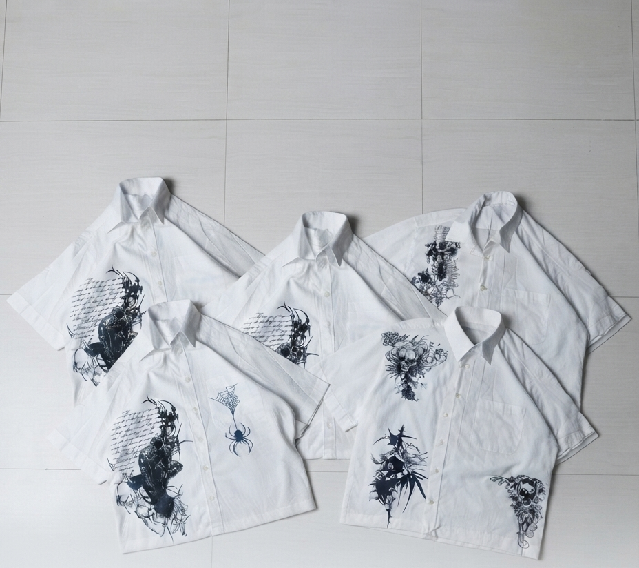 Printed Boxy Button Ups