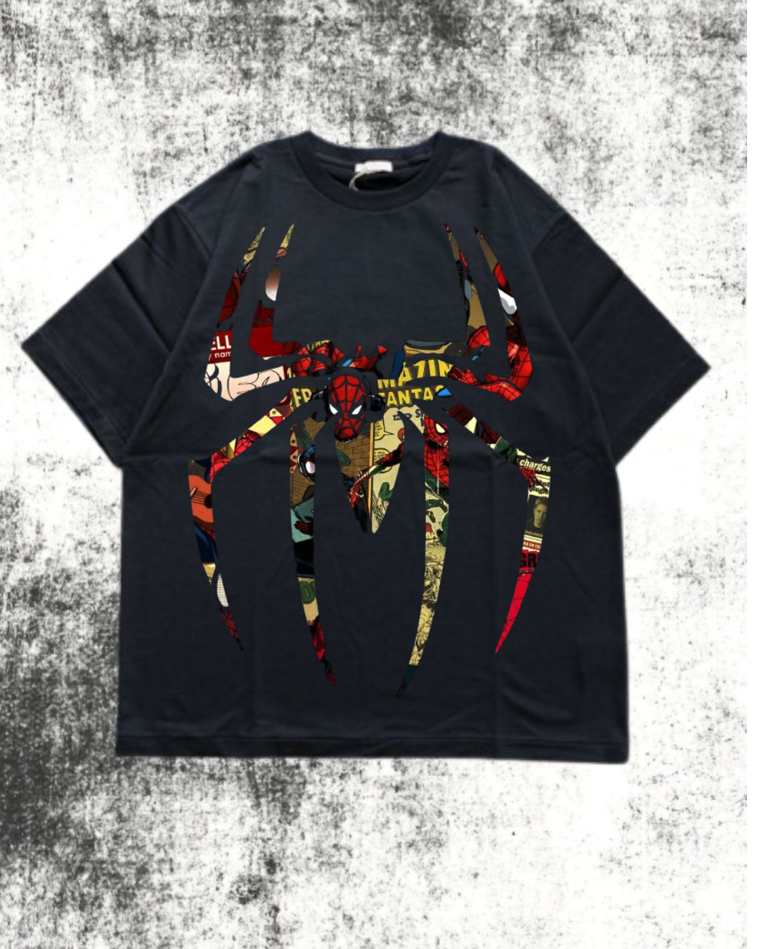 Comic Web Oversized Tee
