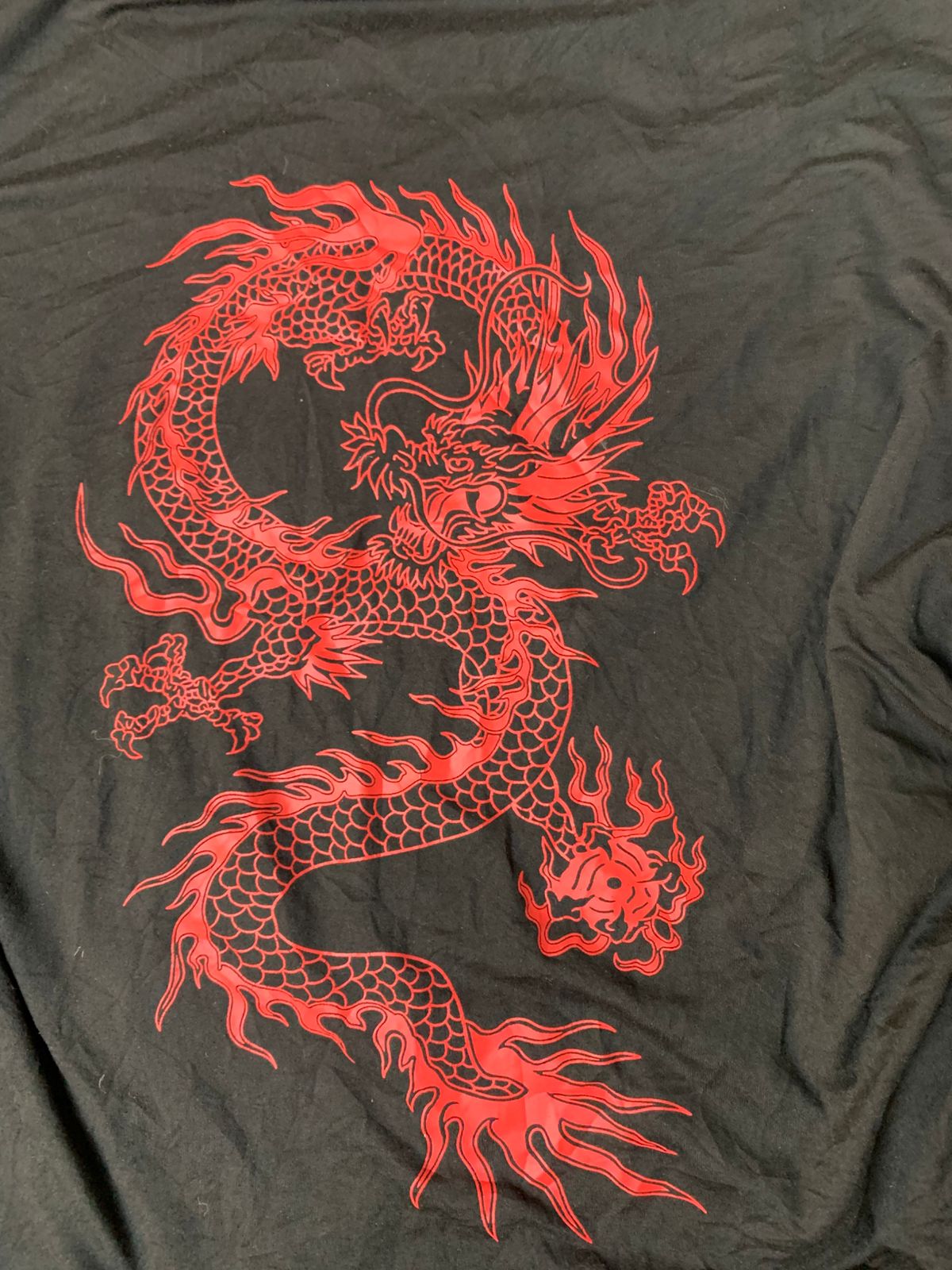 Dragon Graphic Tee Shein