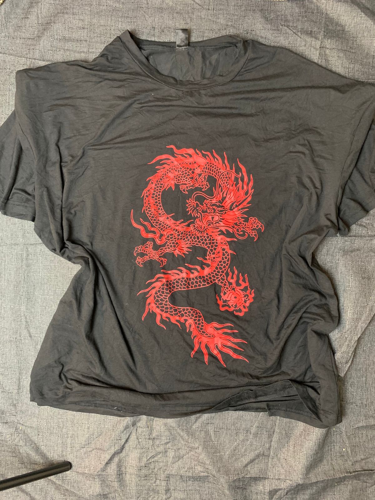 Dragon Graphic Tee Shein