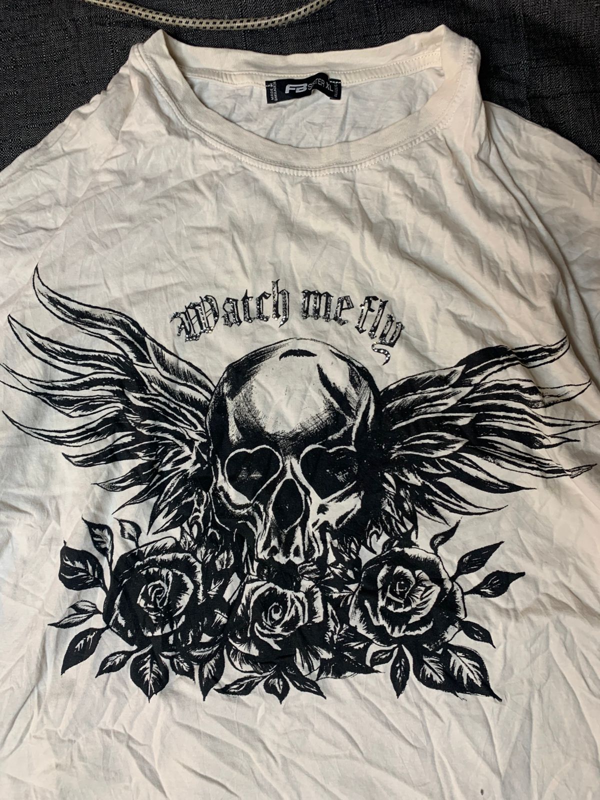 White Graphic Tee