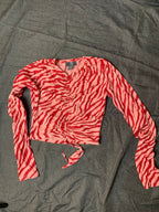 Red Crop Top