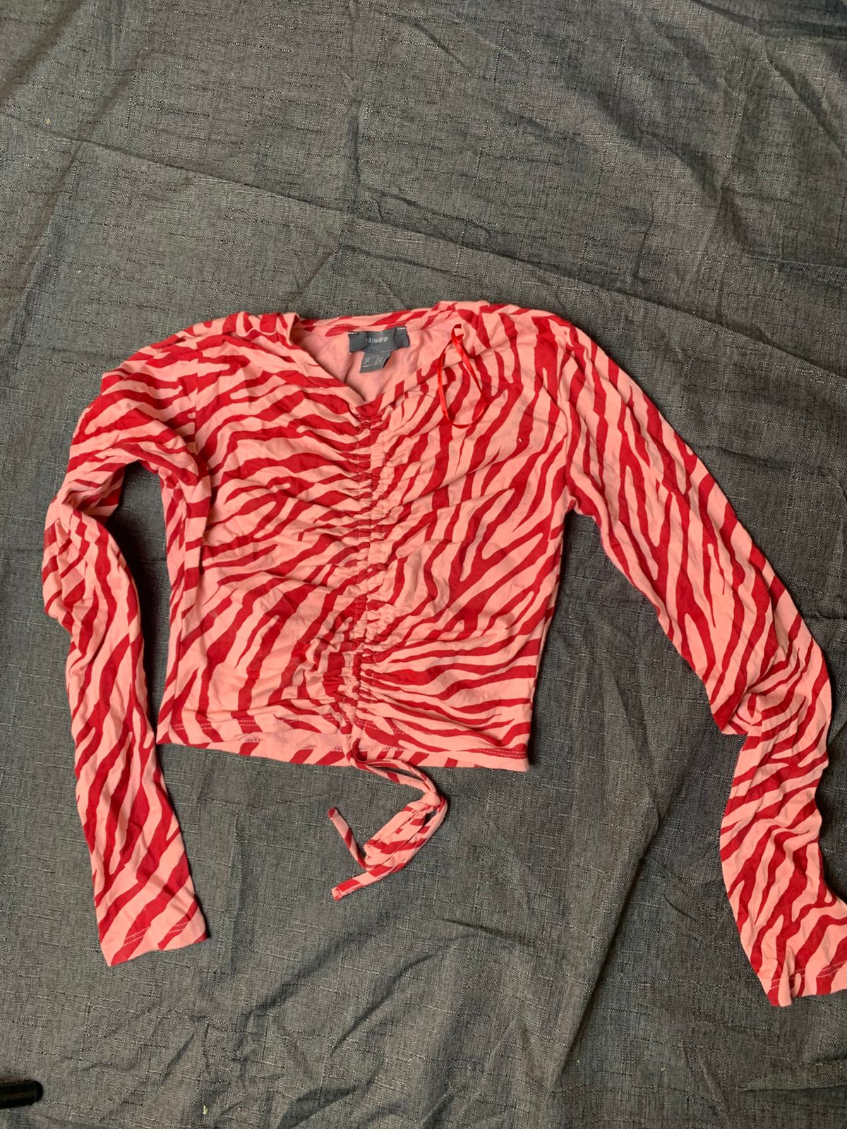 Red Crop Top