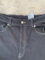 Black Baggy Denim
