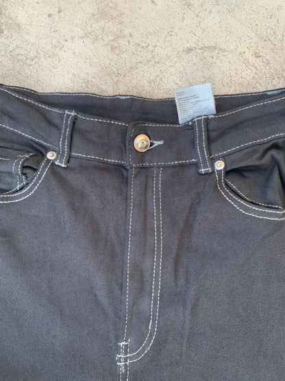 Black Baggy Denim