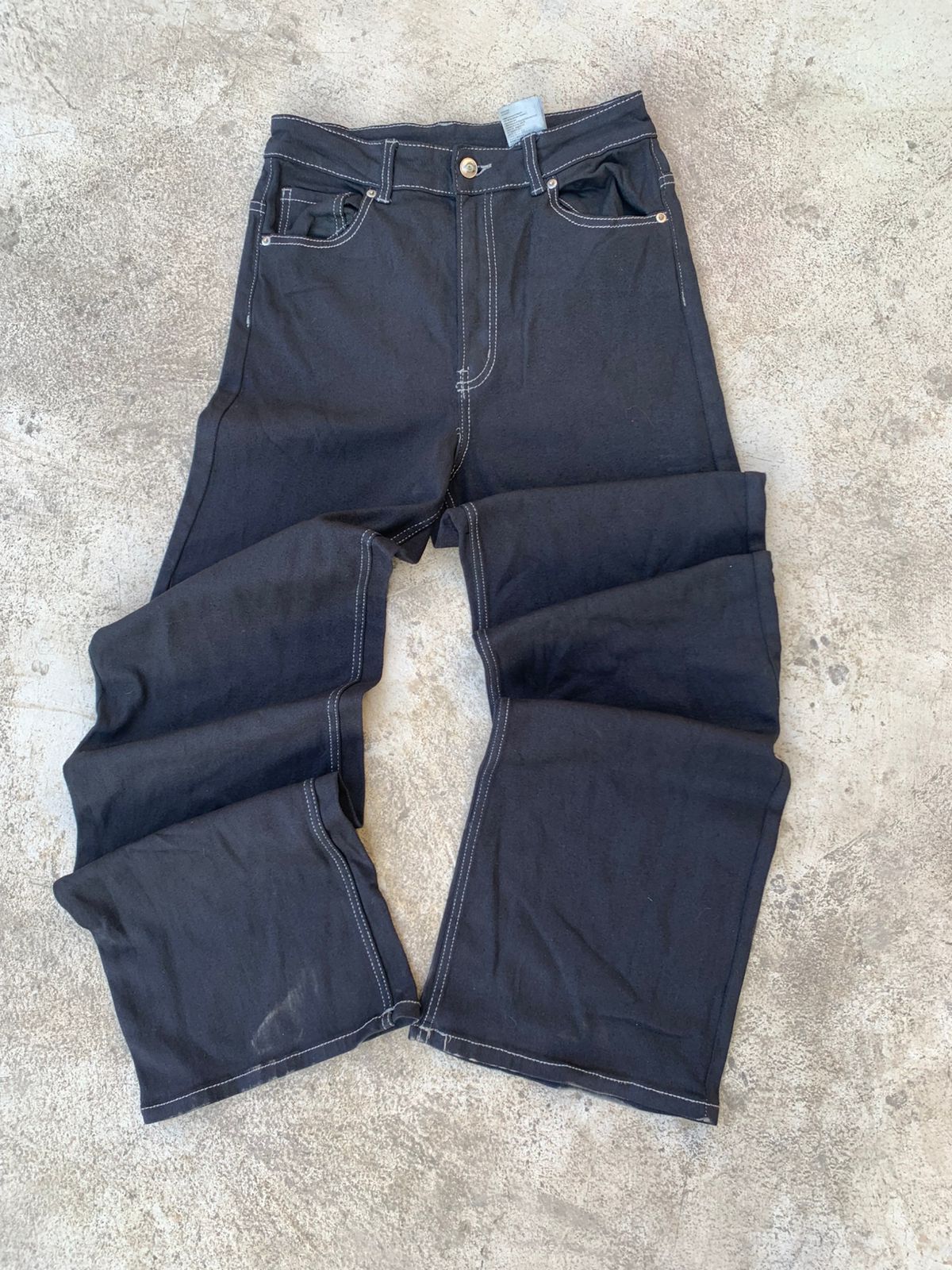 Black Baggy Denim