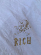 White Ful Sleeve Graphic Tee