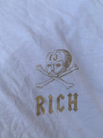 White Ful Sleeve Graphic Tee