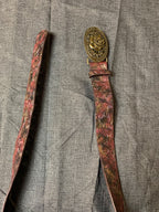 Vintage Hand Tooled Belt