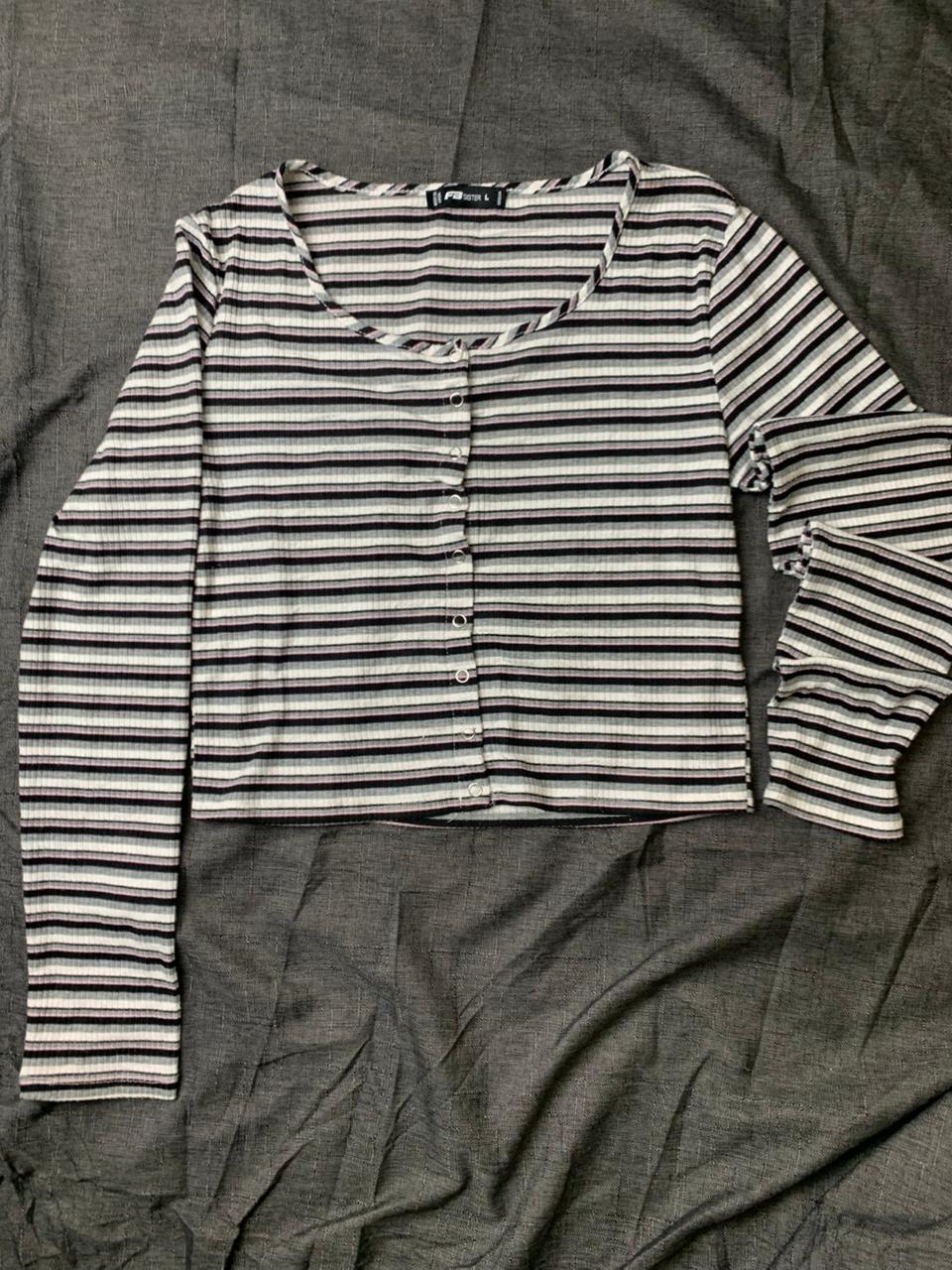 Striped Crop Top