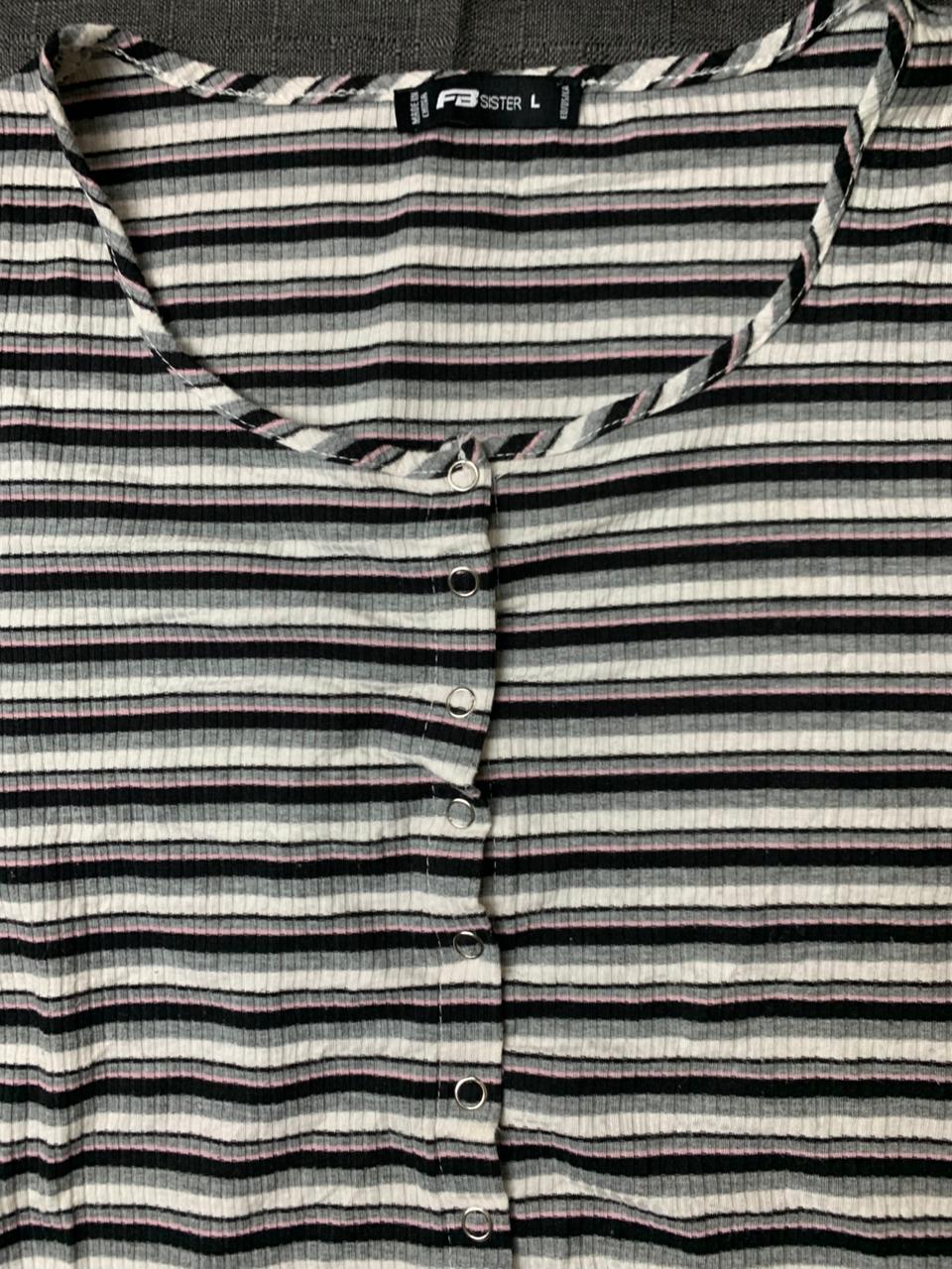 Striped Crop Top