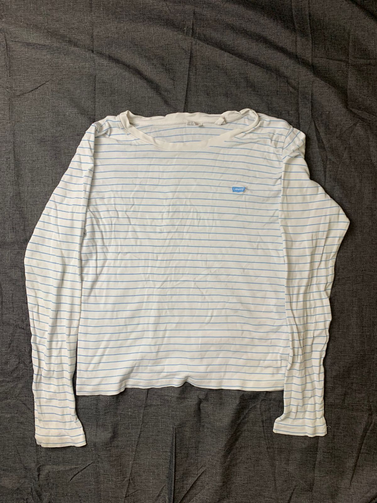Open Neck Levi's Full Sleeve Tee