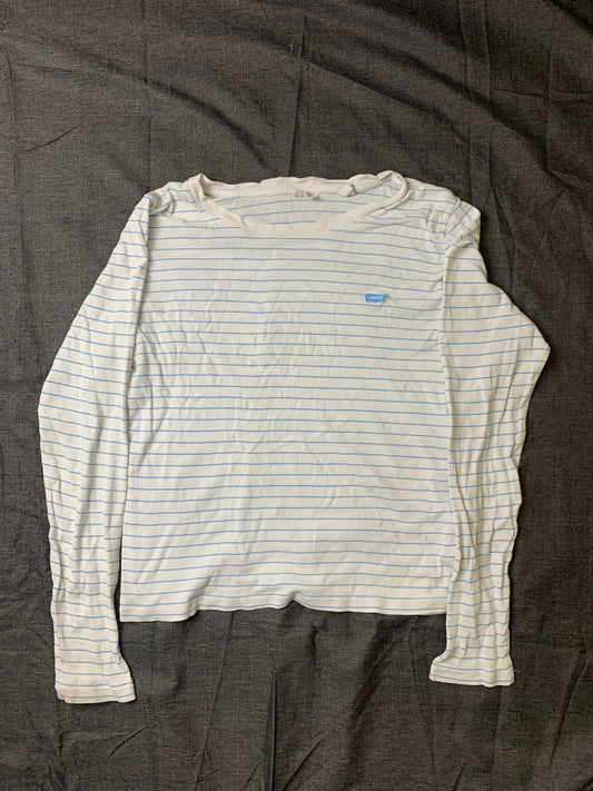 Open Neck Levi's Full Sleeve Tee