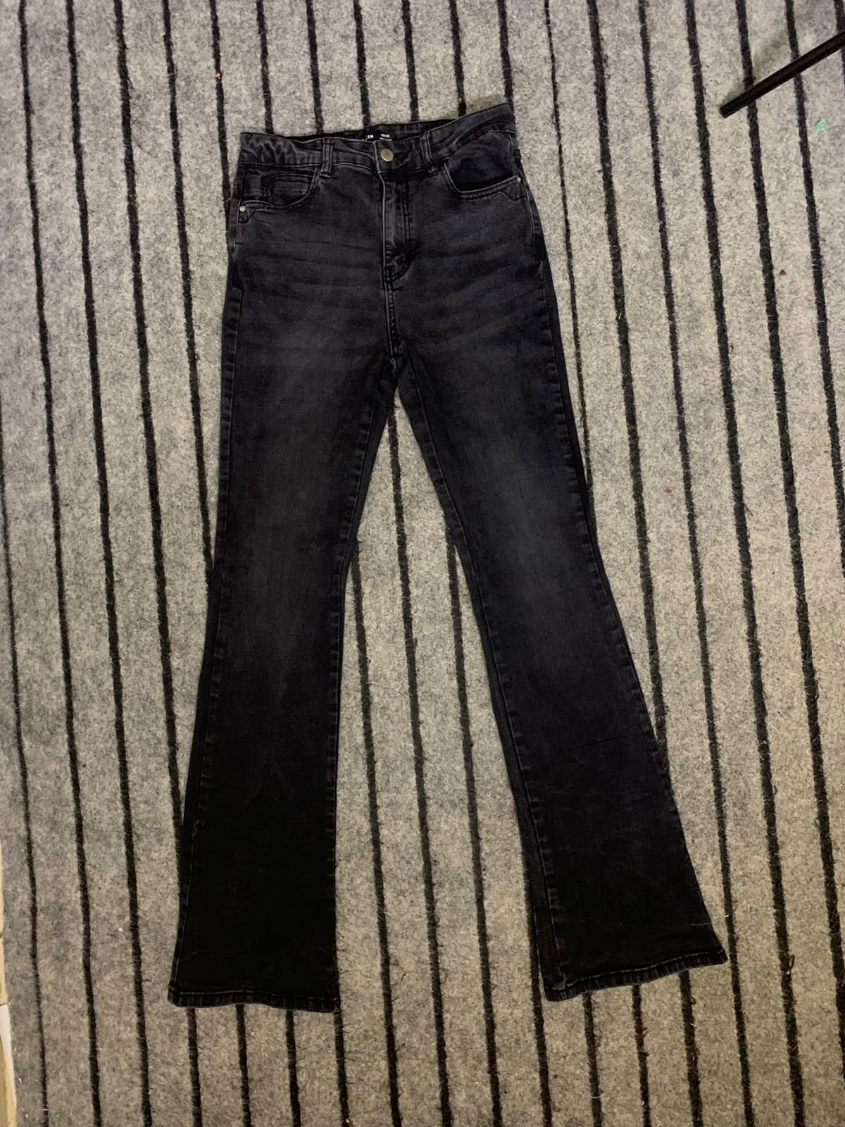 Black Bootcut jeans