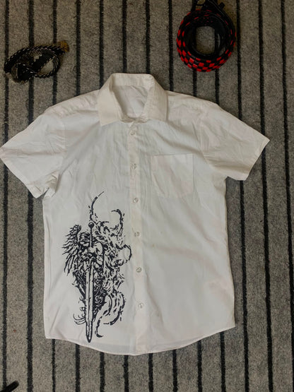 Graphic Button up
