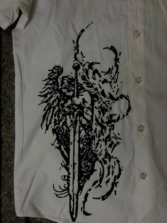 Graphic Button up