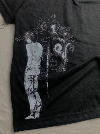 Anime Artwork Black Polo