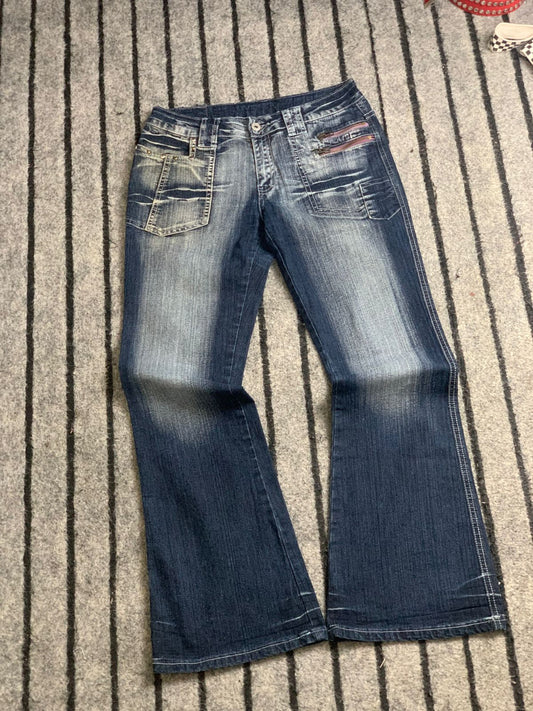 Vintage Fade Bootcut Jeans