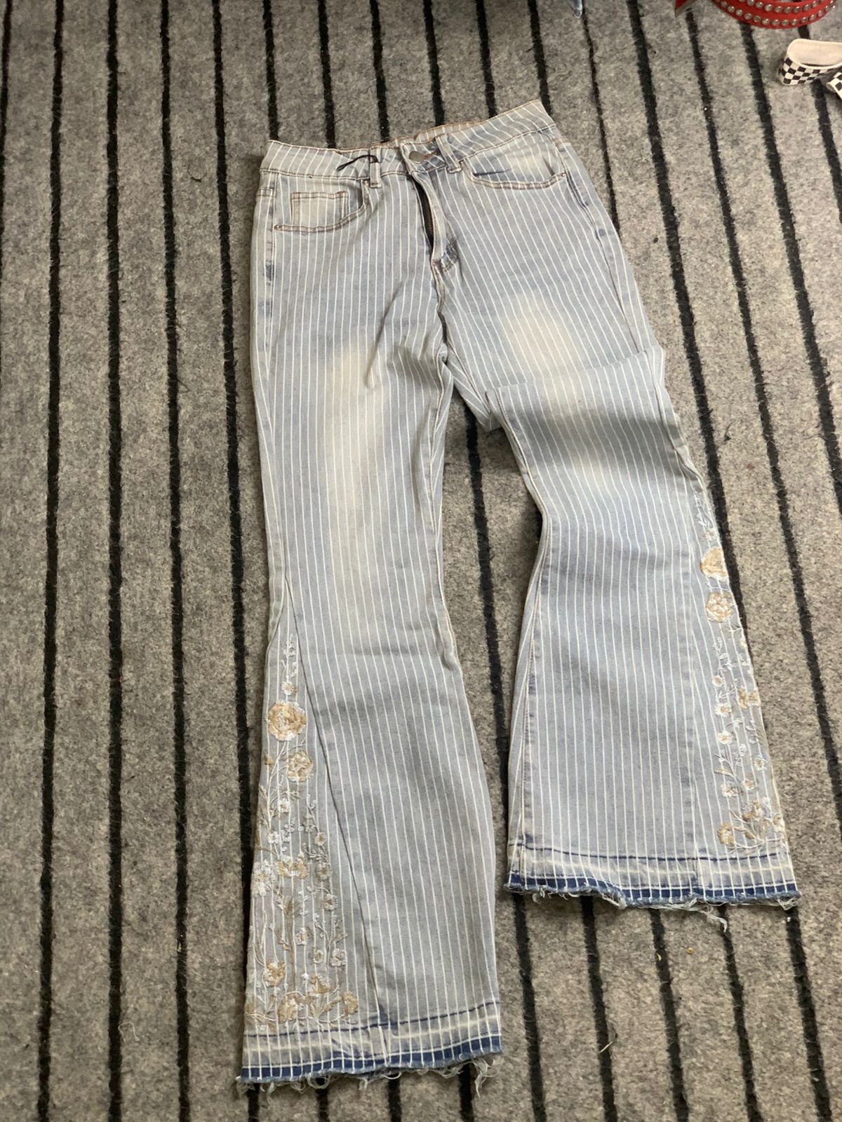 Embroidered jeans