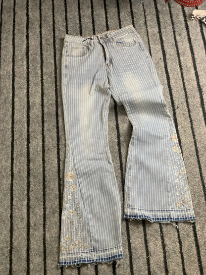 Embroidered jeans
