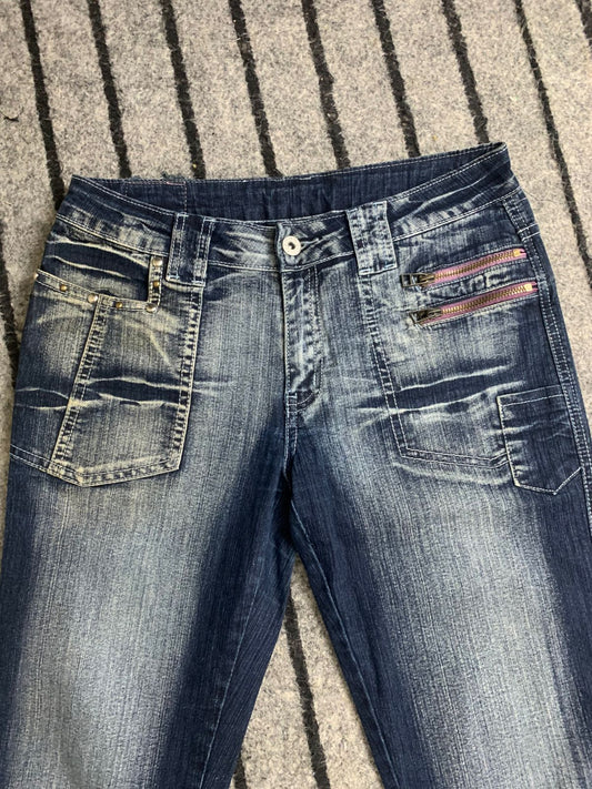 Vintage Fade Bootcut Jeans