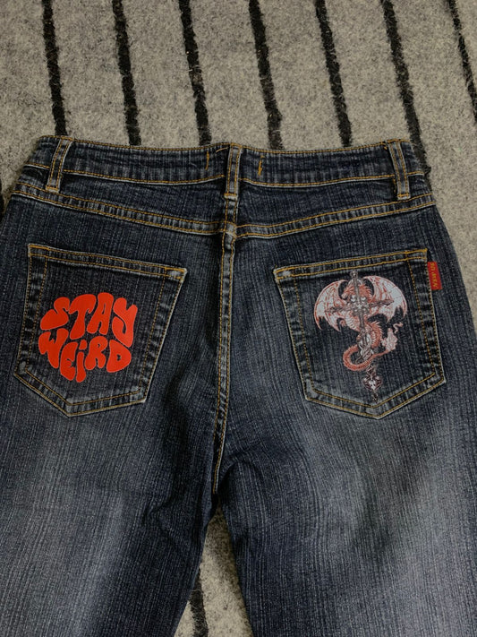 Urban Flare Denim Jeans jeans