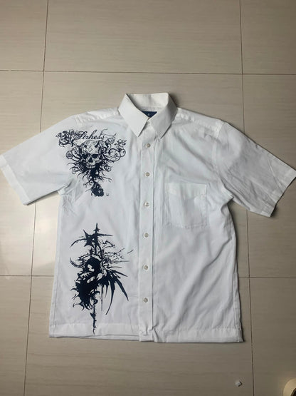 Anime Character Boxy Button UP