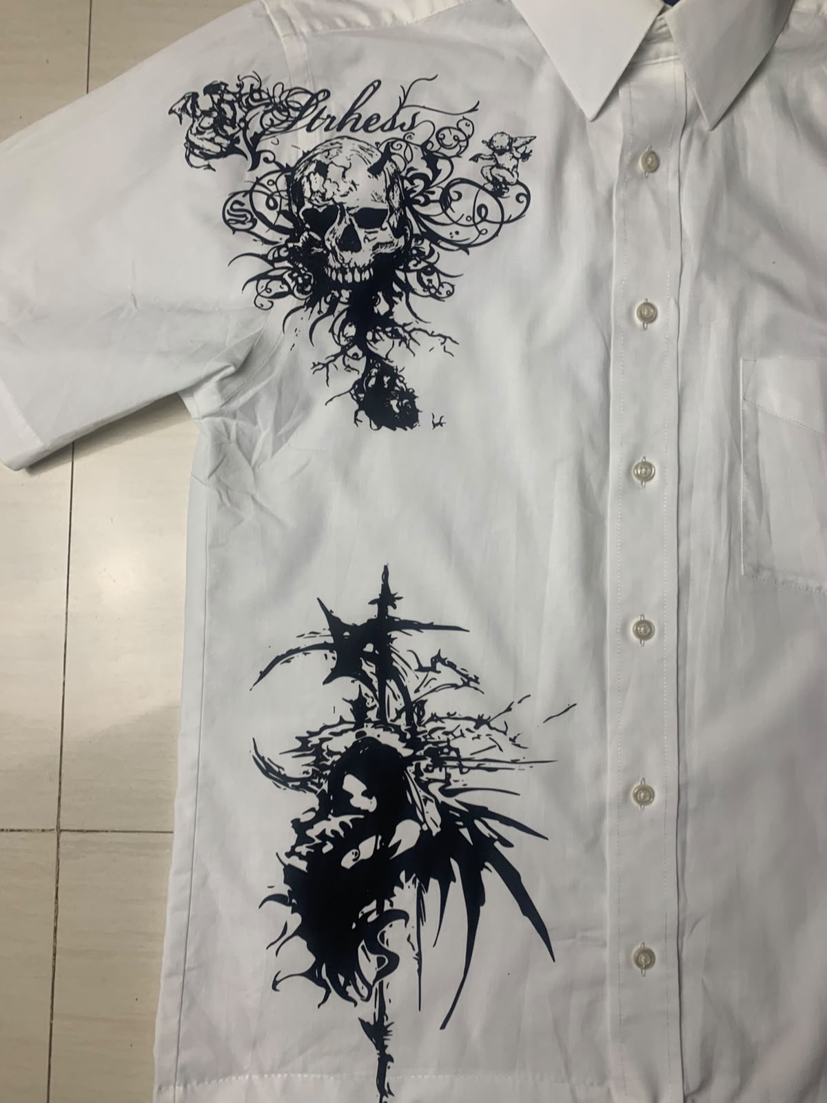 Anime Character Boxy Button UP