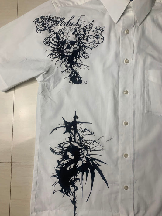 Anime Character Boxy Button UP