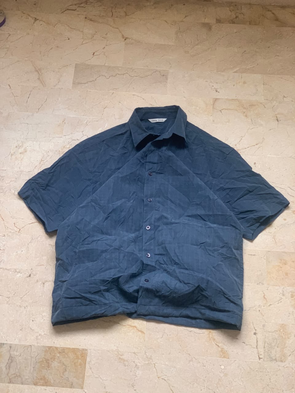 boxy button up