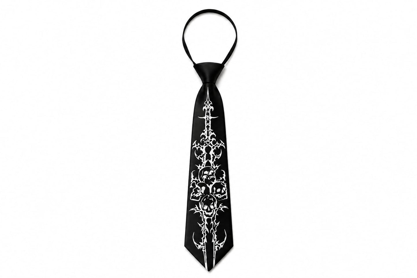 Shadow Seraph Skull Tie