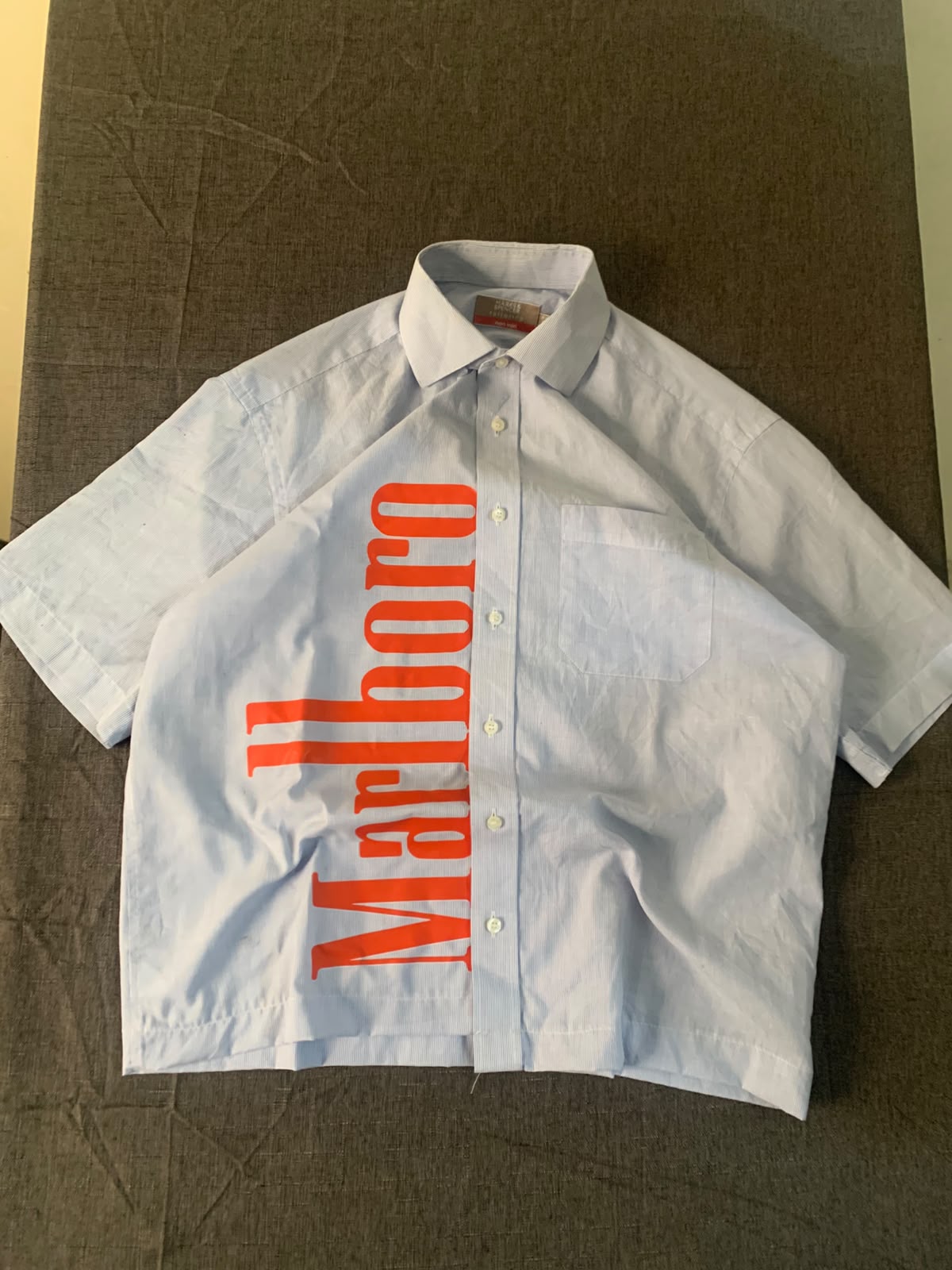 Marlboro Boxy Button Up