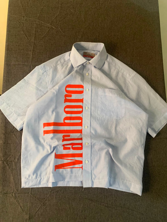 Marlboro Boxy Button Up