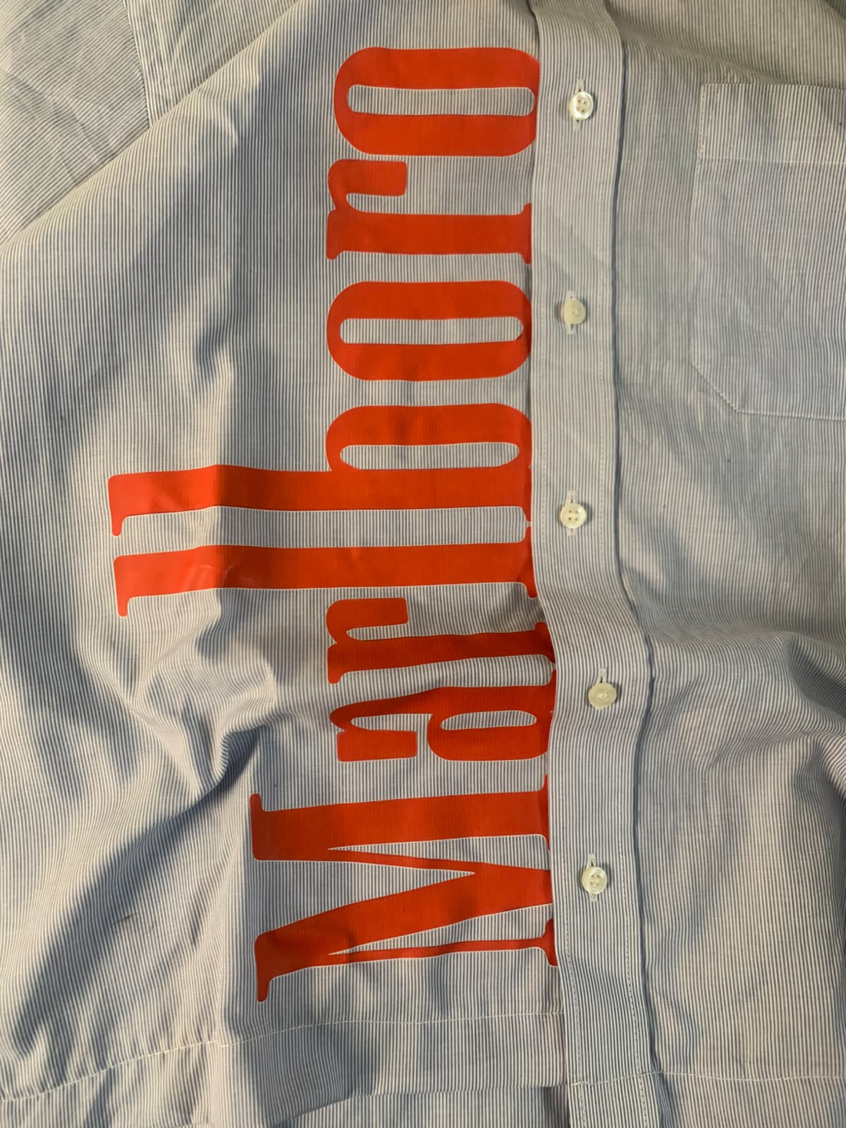 Marlboro Boxy Button Up