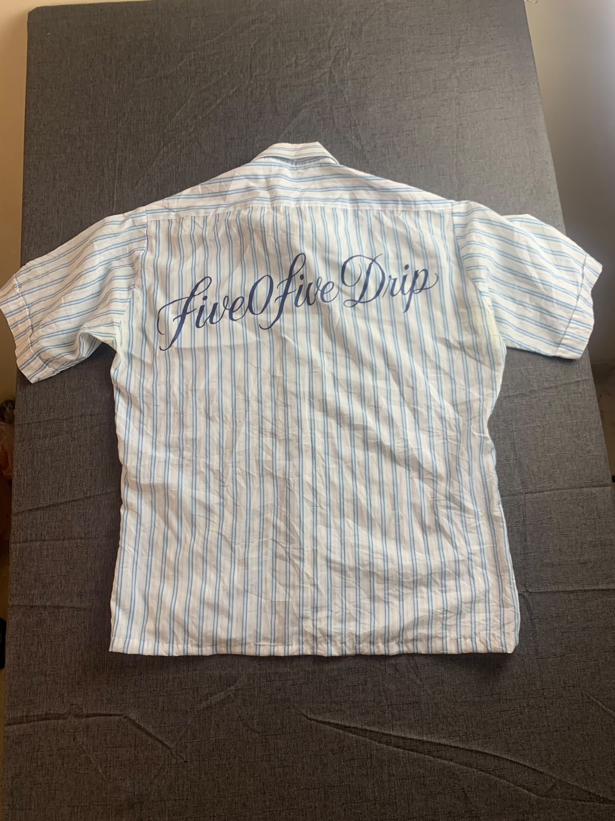 Printed Boxy Button UP