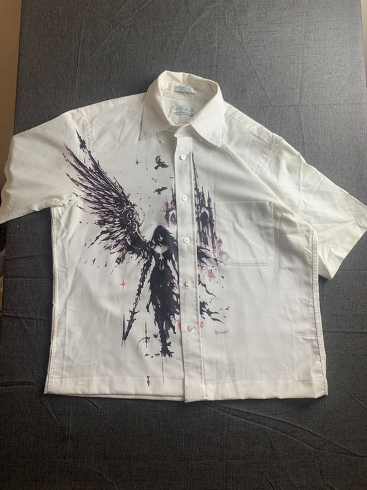 Raven’s Echo Boxy Button Up