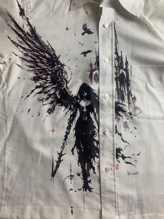 Raven’s Echo Boxy Button Up