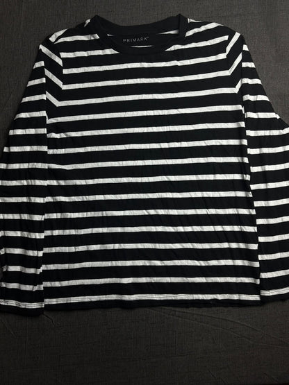 Black N White Full Sleeve Tee