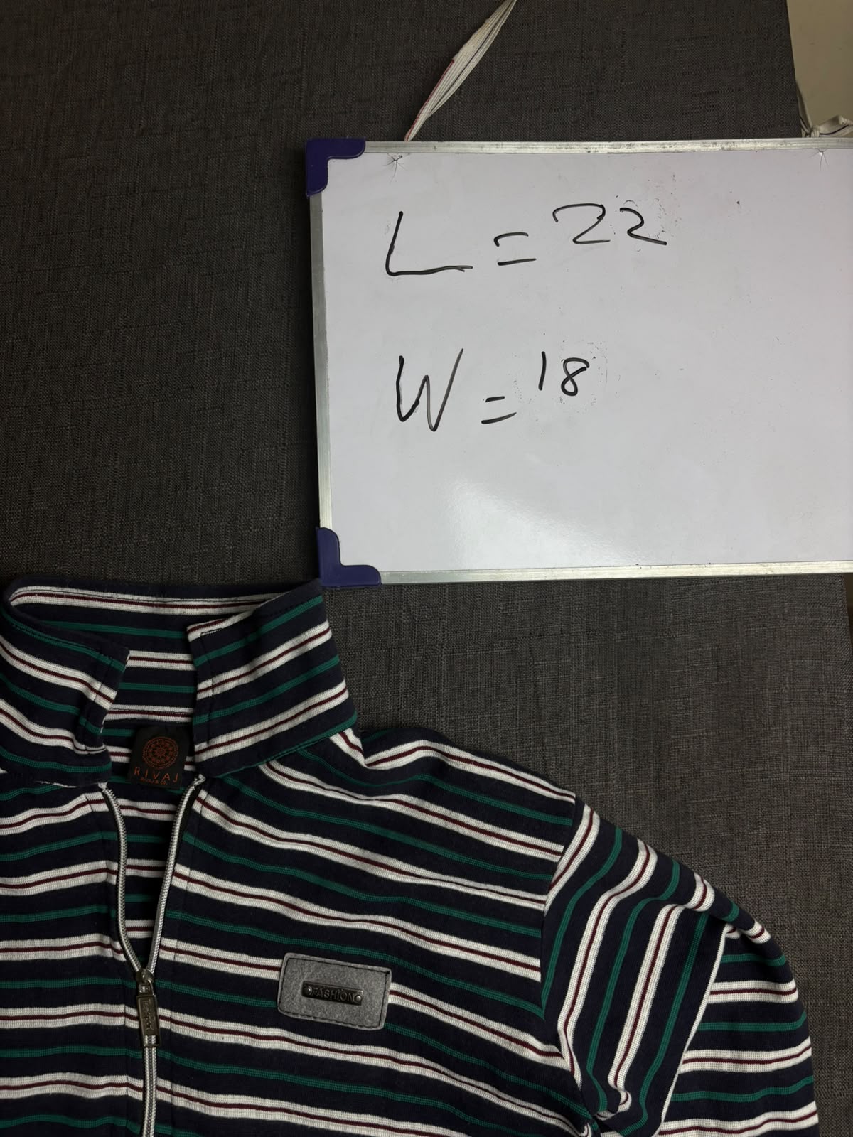 Striped Zipper